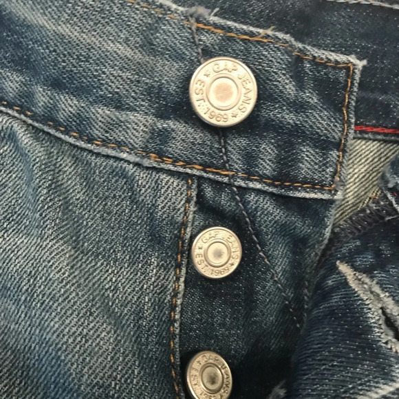 Gap Denim Mid-rise Button-fly Shorts - Picture 2 of 5